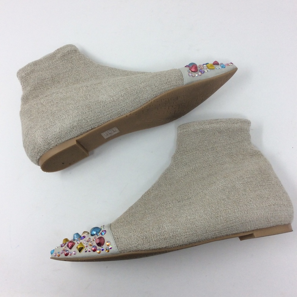 RAS Ankle Booties Boots Embellished Jeweled EUR 38 - Picture 4 of 9
